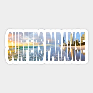 SURFERS PARADISE Gold Coast Queensland - Australia Sticker